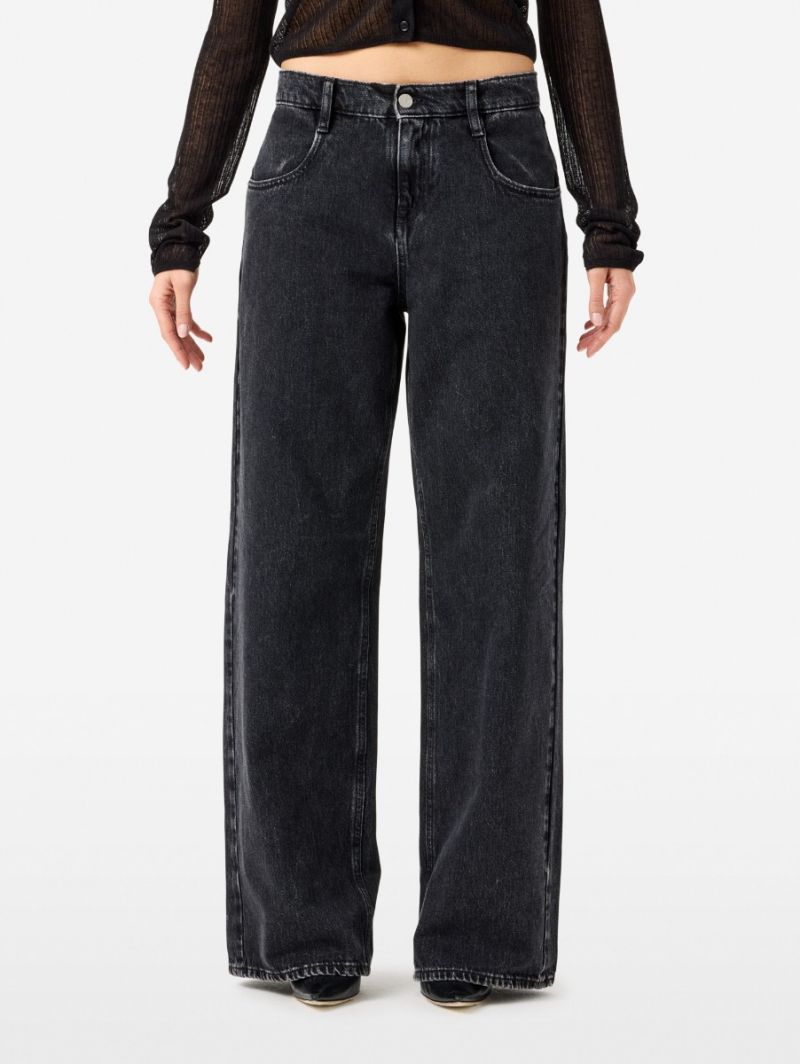 Low wide-leg Aida jeans