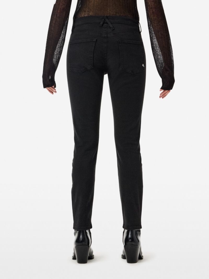 Body slim high rise direct dyed