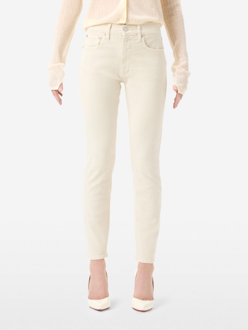 Body slim high rise direct dyed