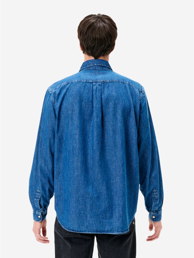 Rayan regular shirt dark enzyme stone wash
