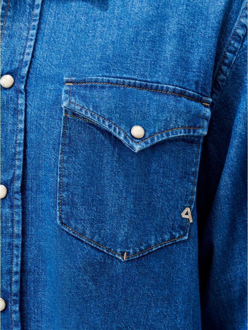 Rayan regular shirt dark enzyme stone wash