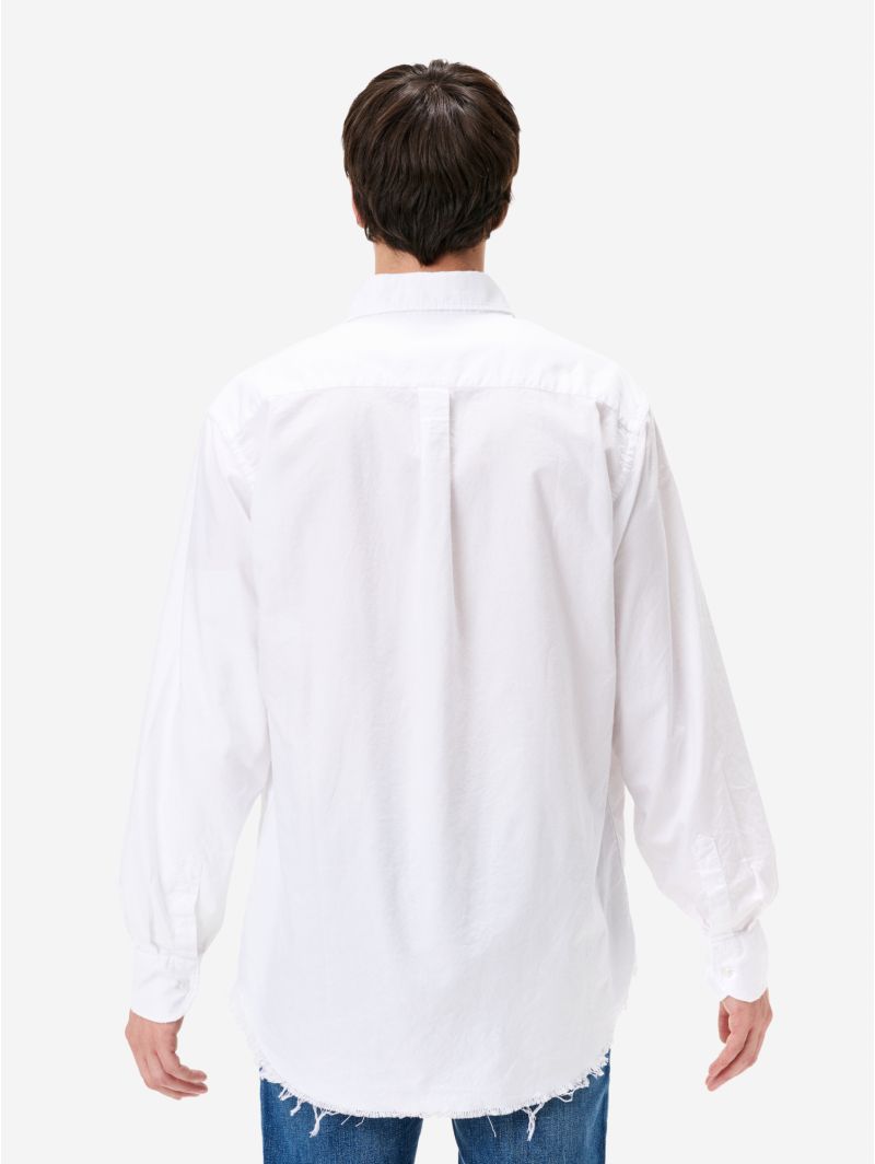 Rino regular shirt stone wash destroyed edge