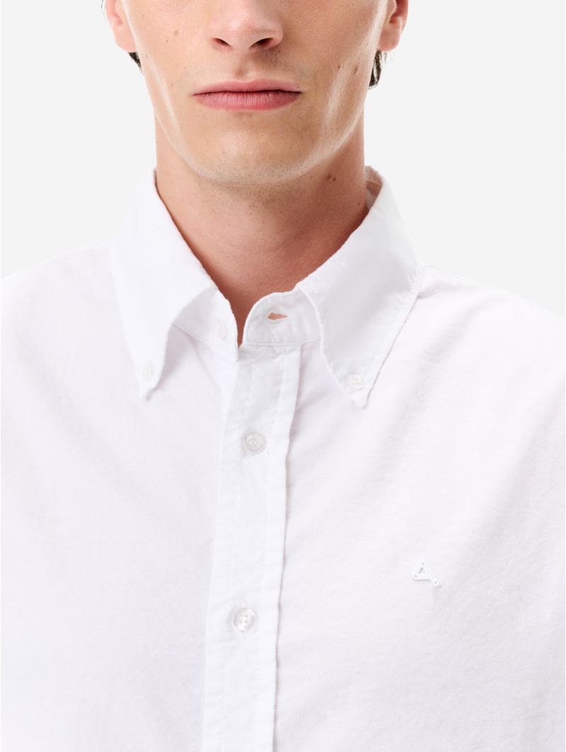 Rino regular shirt stone wash destroyed edge