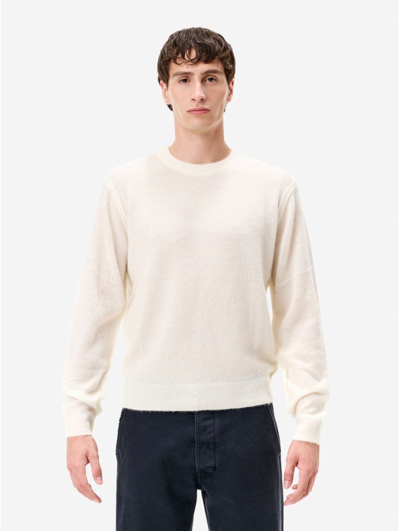 Omar round neck alpaca