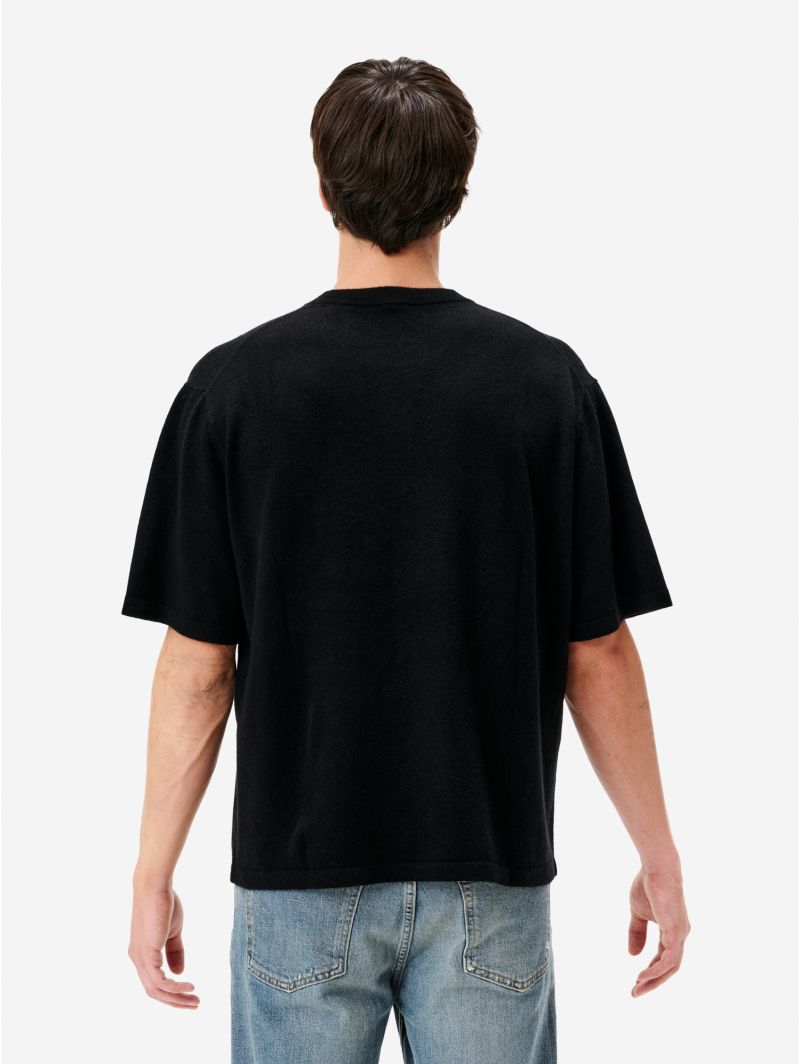 Gino t-shirt s/s merinos/cashmere