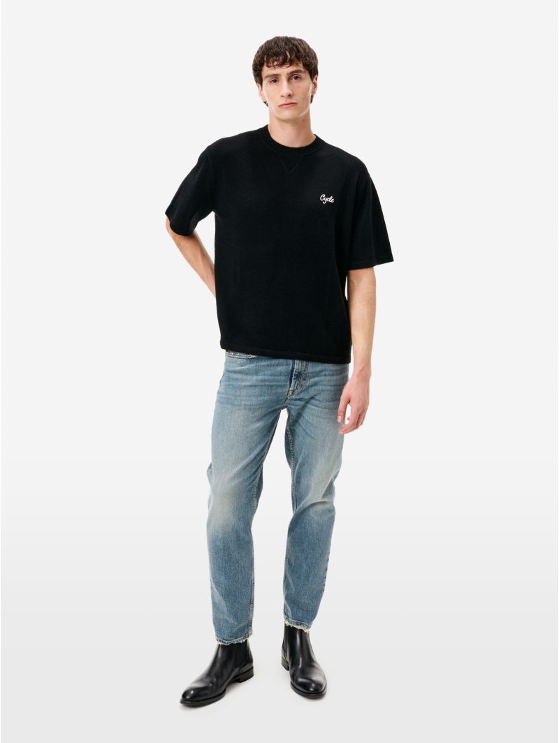 Gino t-shirt s/s merinos/cashmere