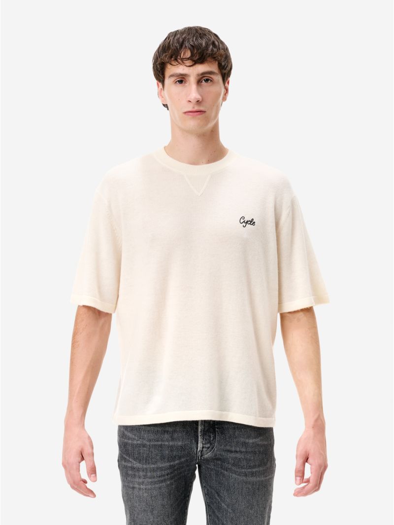 Gino t-shirt s/s merinos/cashmere