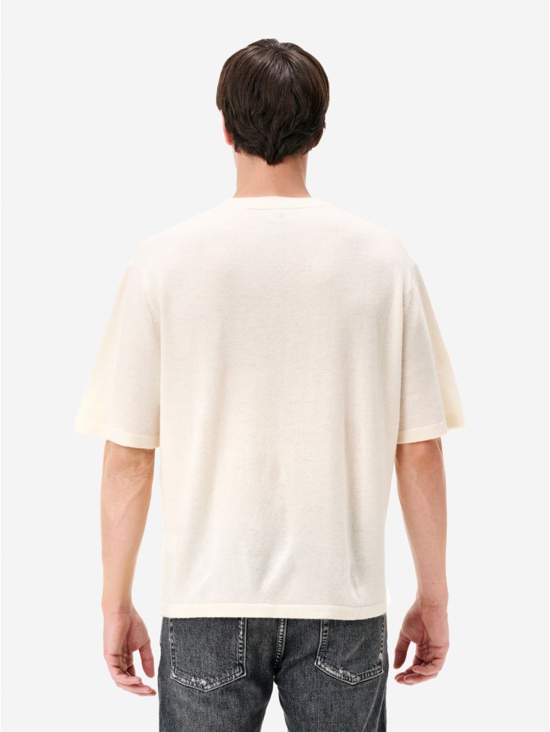 Gino t-shirt s/s merinos/cashmere