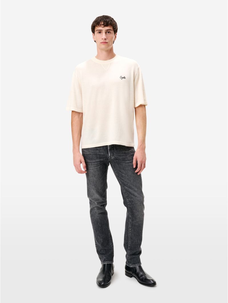 Gino t-shirt s/s merinos/cashmere