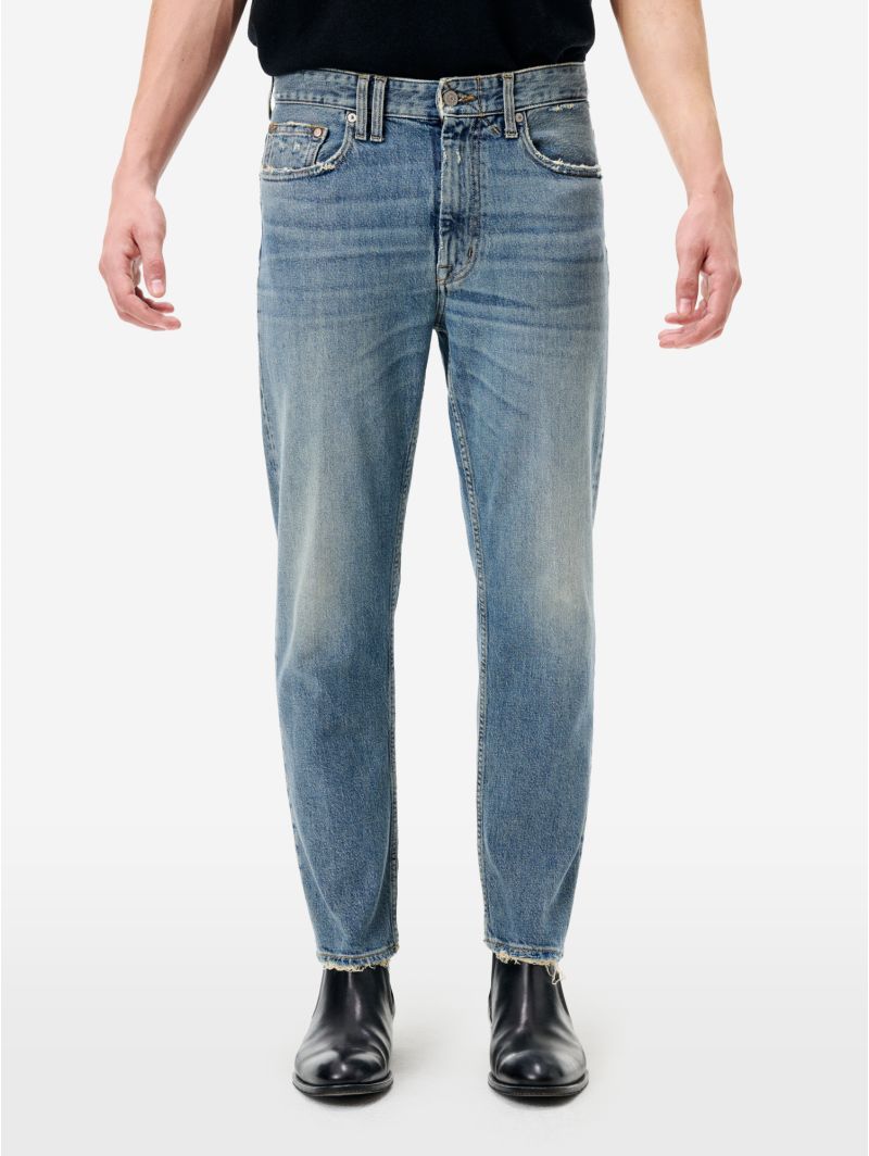 Lucky tapered fit distressed medium vintage