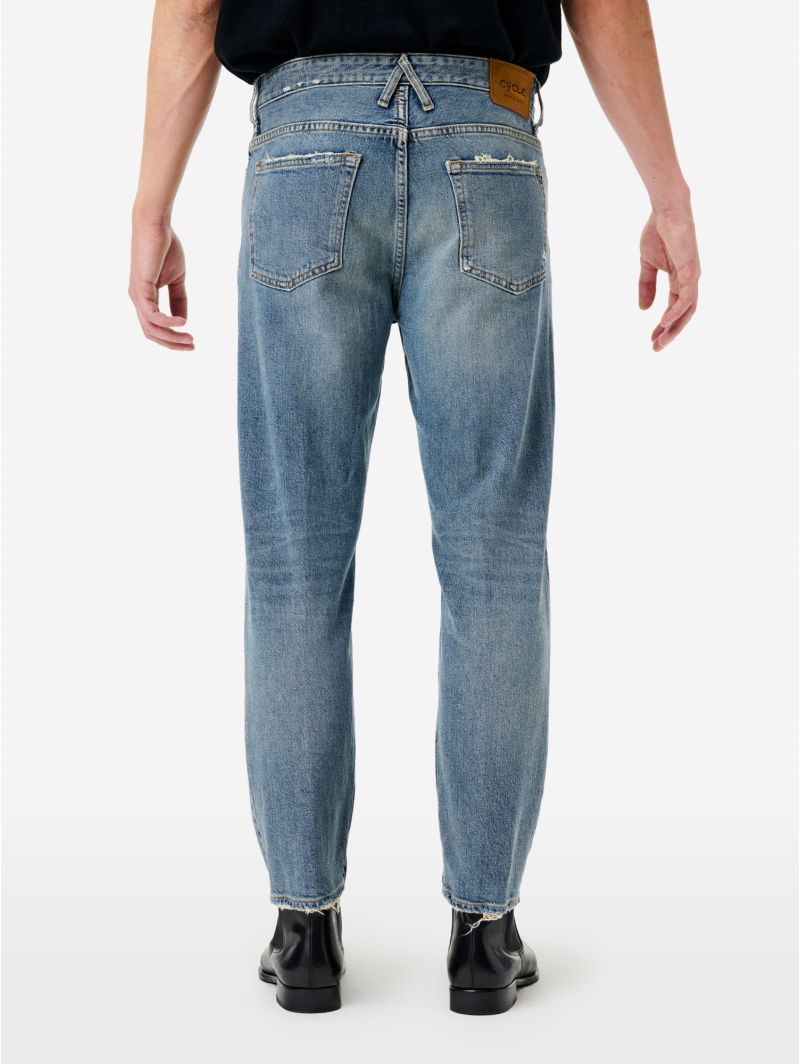 Lucky tapered fit distressed medium vintage