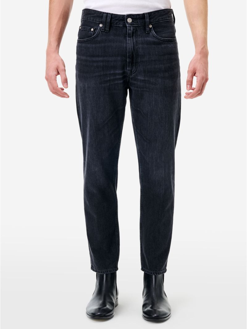 Jeans Lucky tapered fit effetto vintage nero