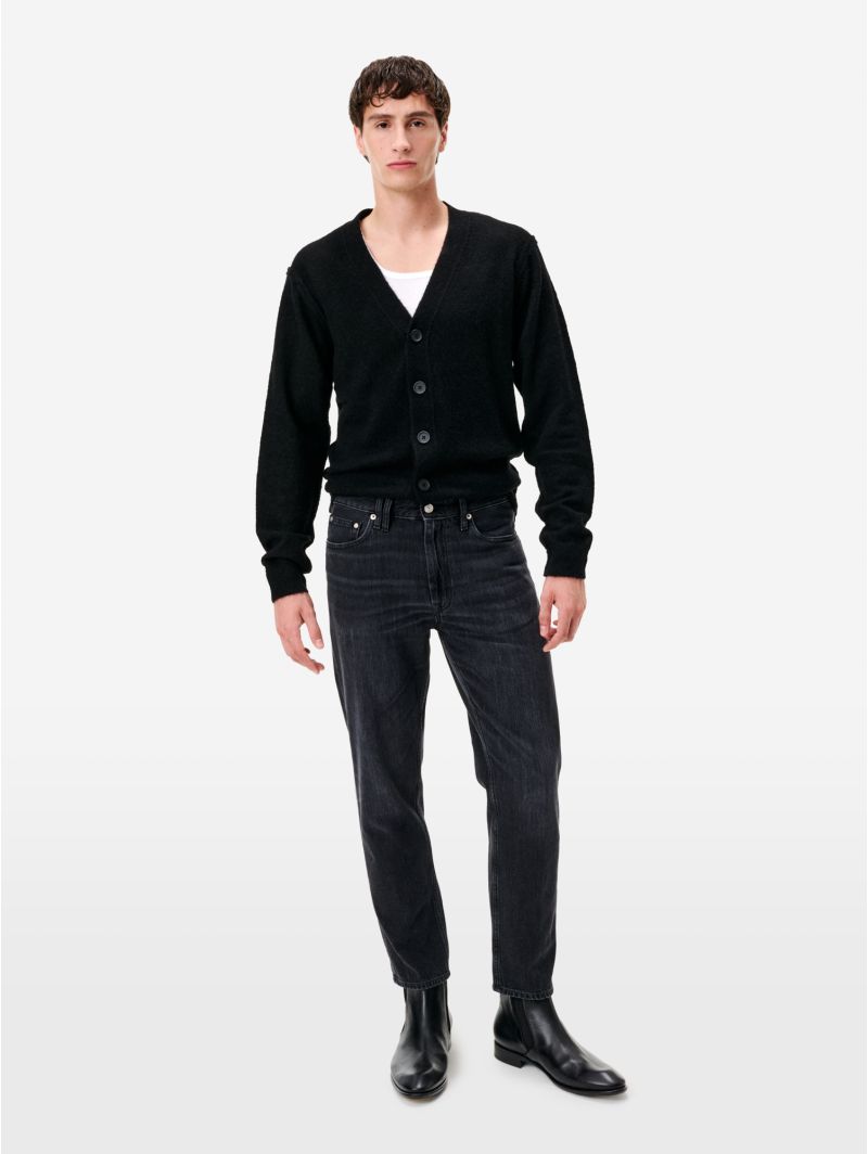 Jeans Lucky tapered fit effetto vintage nero