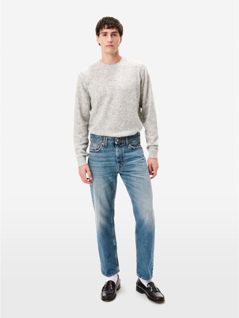 Jeans Wise straight fit effetto vintage navy blue