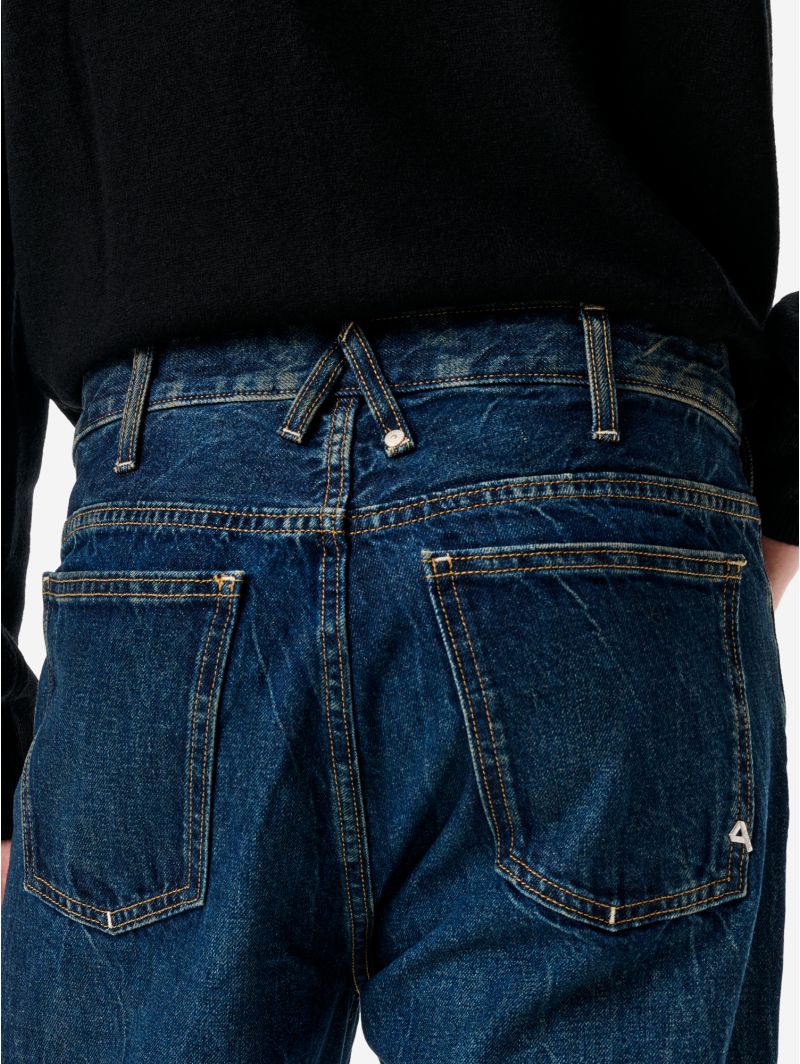 Jeans Bart wide fit effetto vintage blue profondo