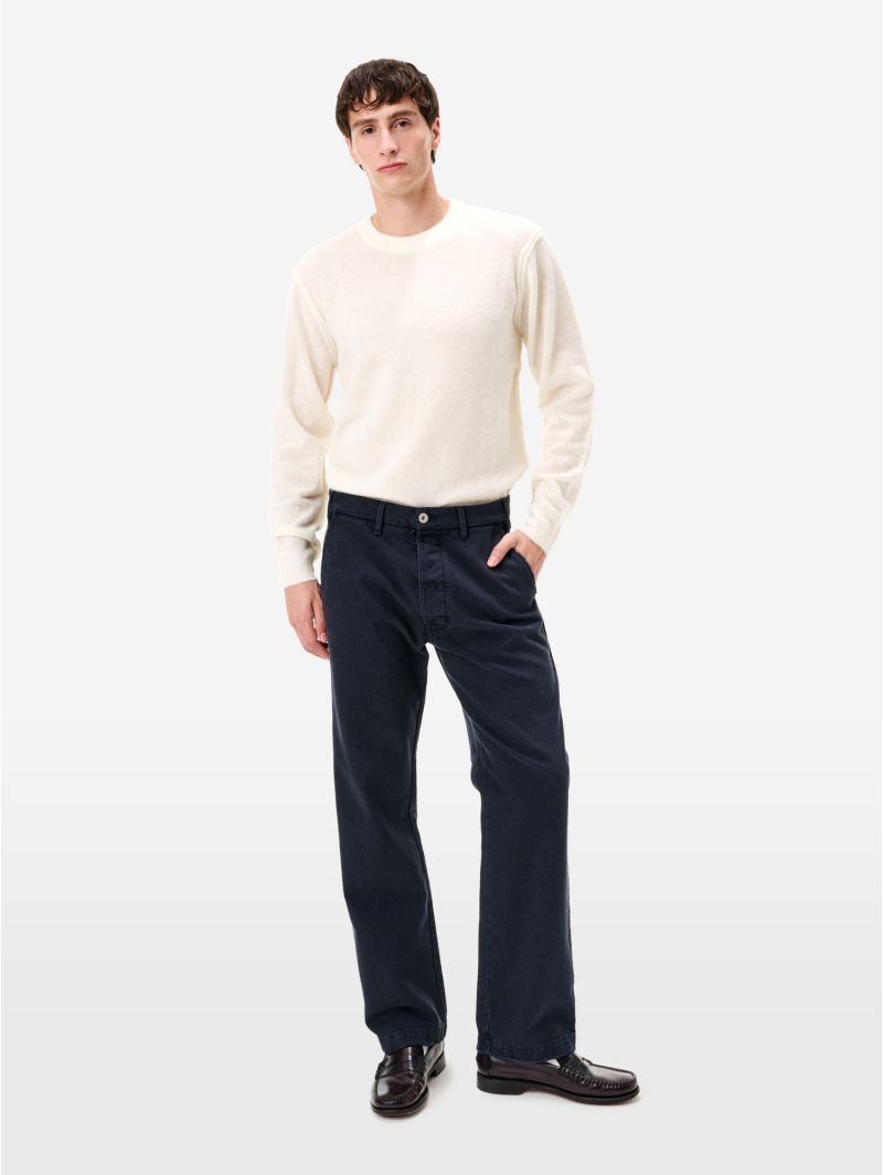 Jeans Full Chino a gamba dritta navy scuro