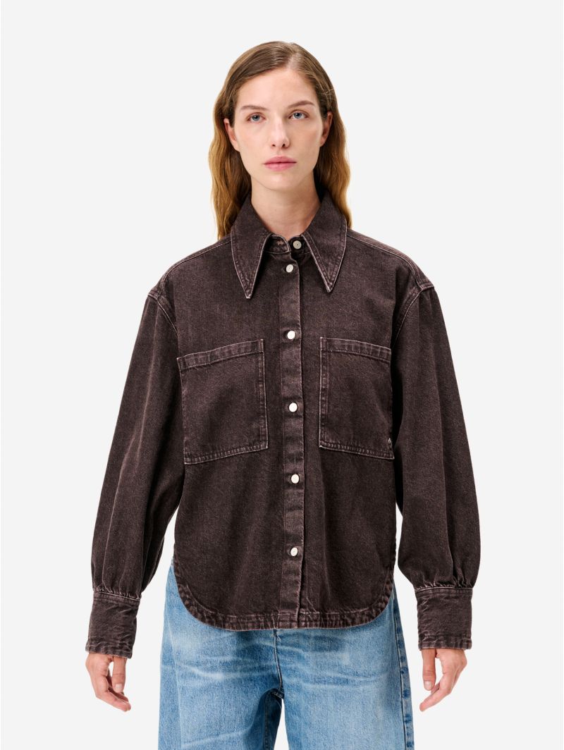 Kamala over shirt stone wash