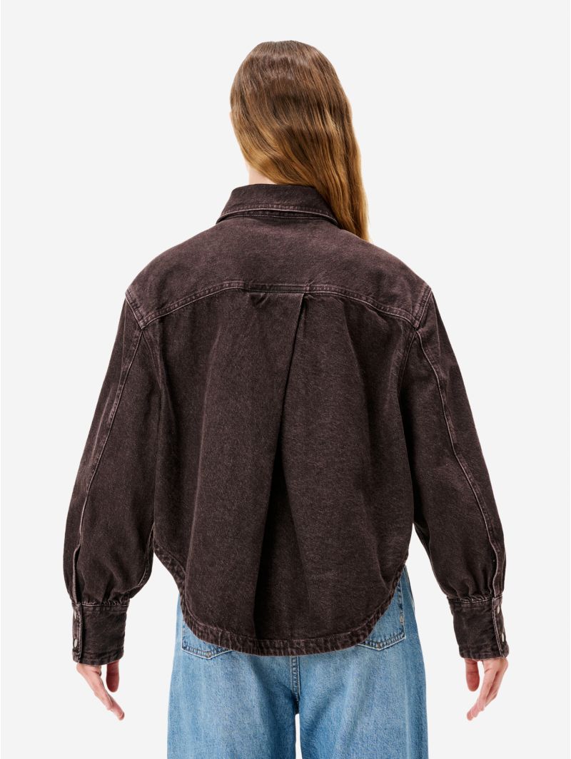 Kamala over shirt stone wash