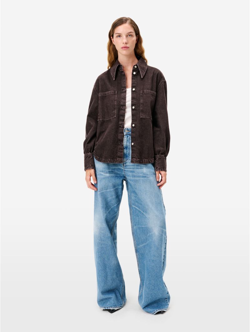 Kamala over shirt stone wash
