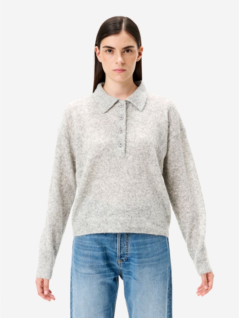 Maia polo l/s alpaca