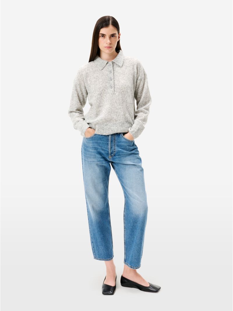 Maia polo l/s alpaca