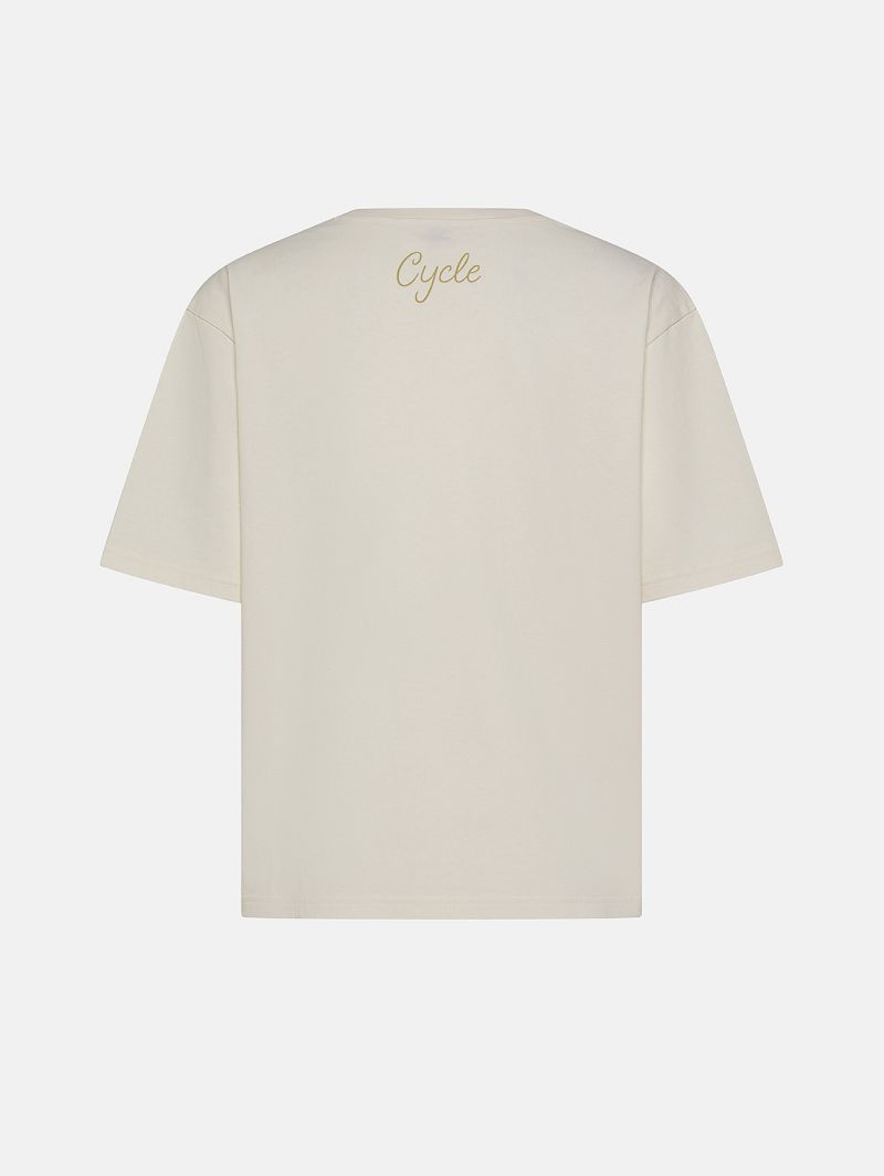 Benny printed over t-shirt s/s rinse wash