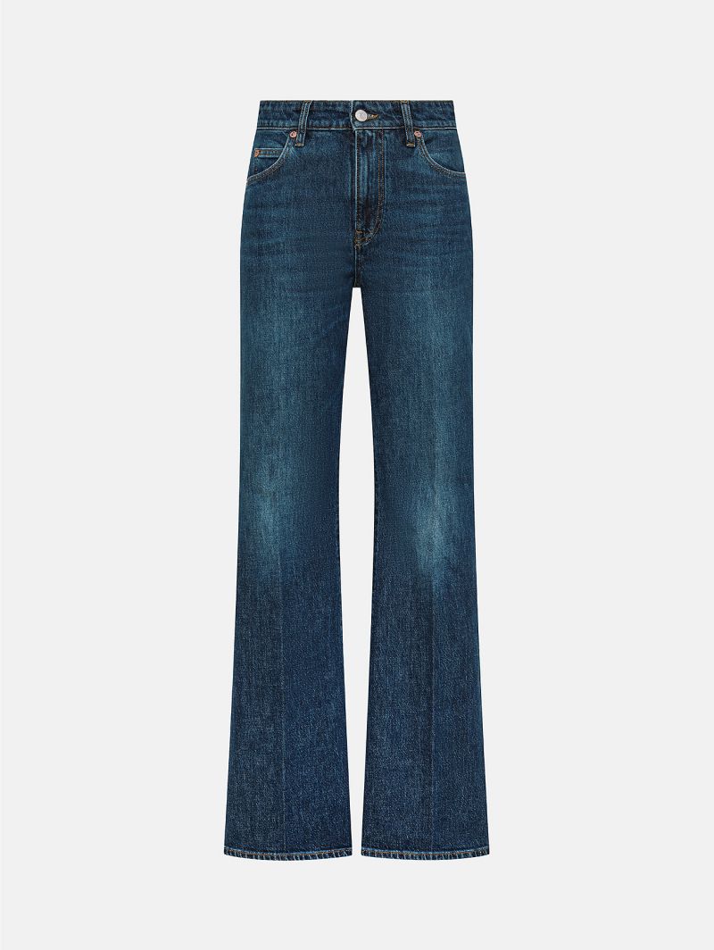 Navy blue Anya bootcut jeans