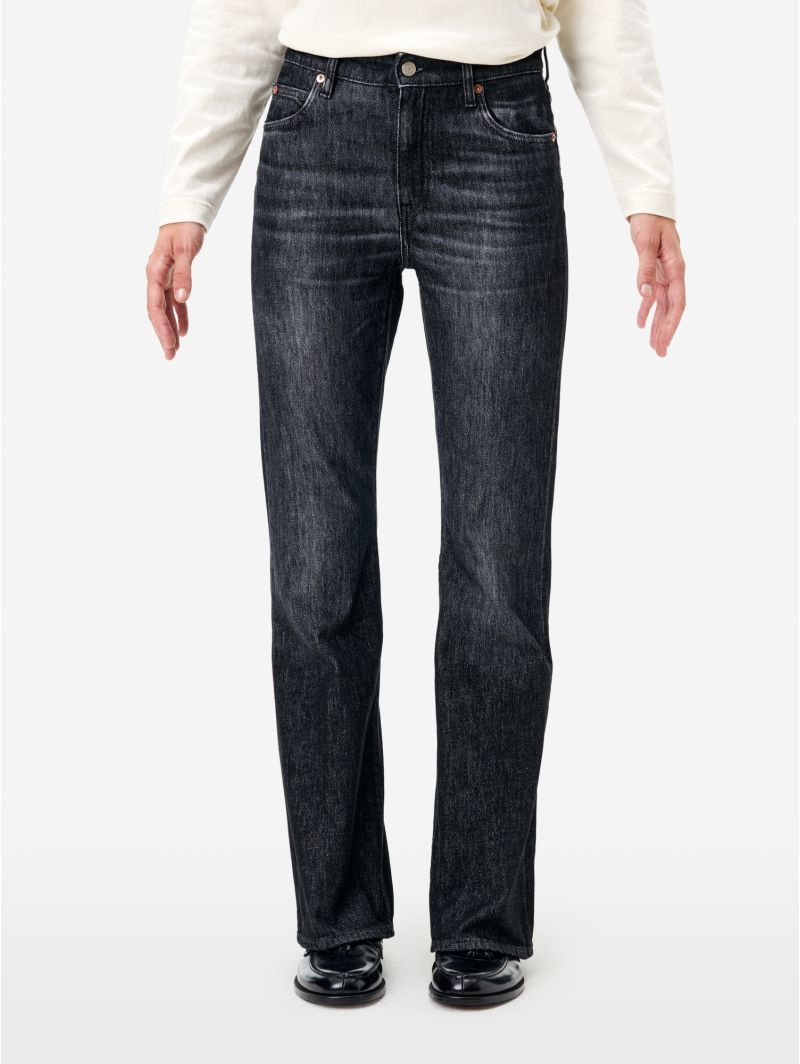 Jeans Anya bootcut grigio scuro