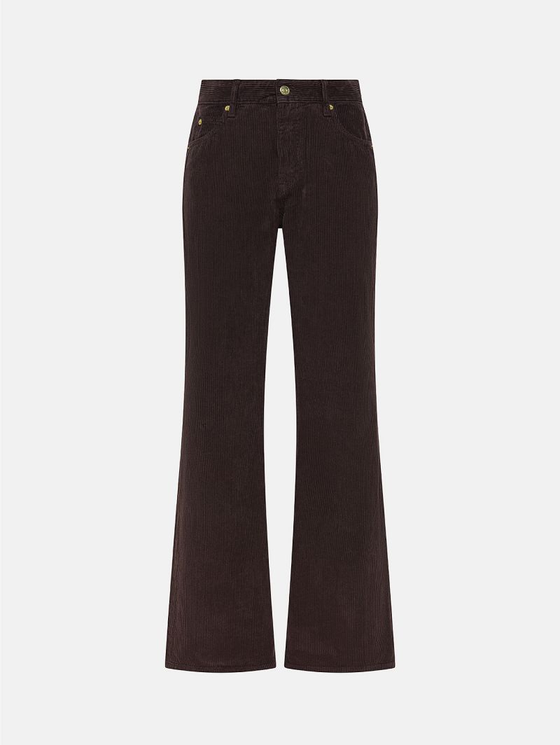 Anya bootcut mid rise direct dyed