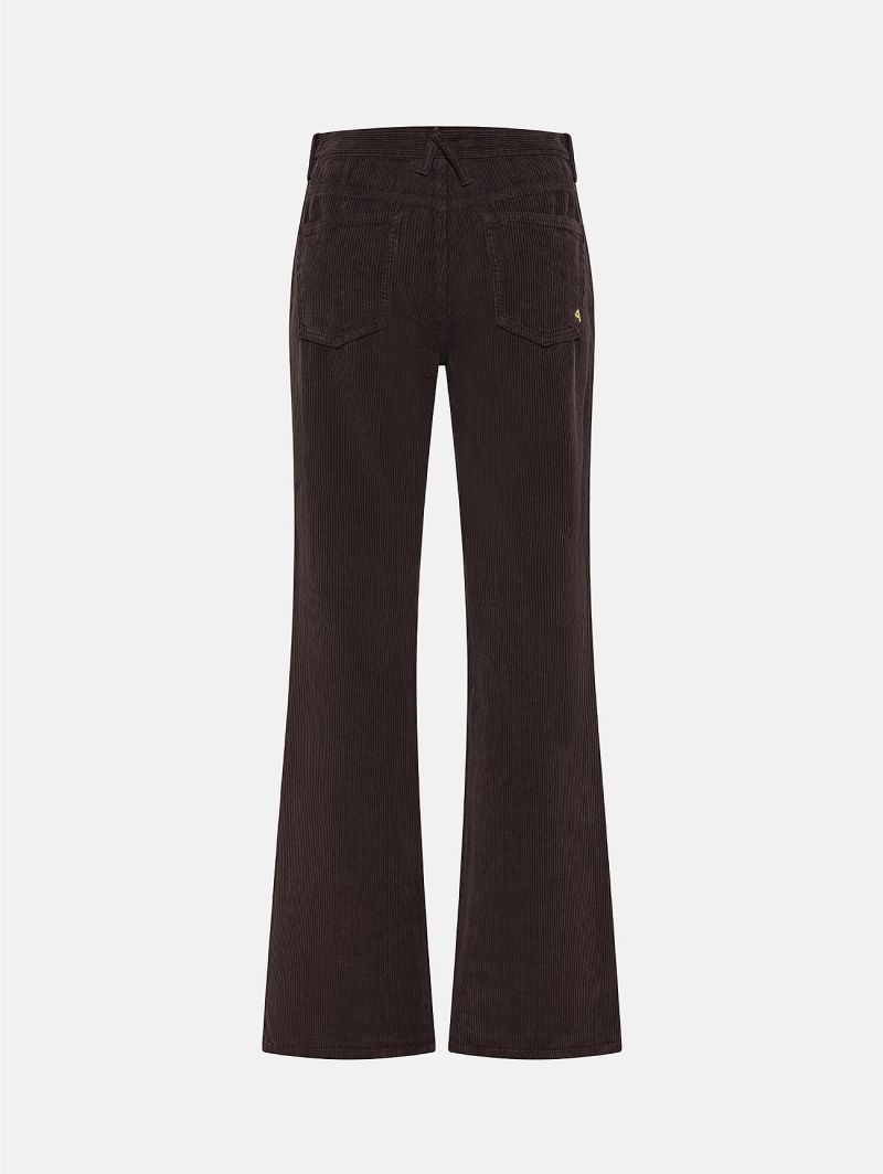 Anya bootcut mid rise direct dyed