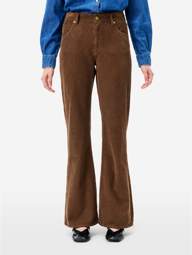 Anya bootcut mid rise direct dyed