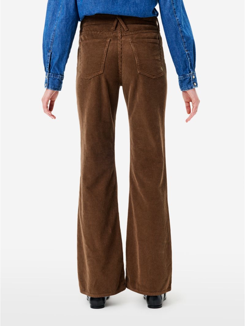 Anya bootcut mid rise direct dyed