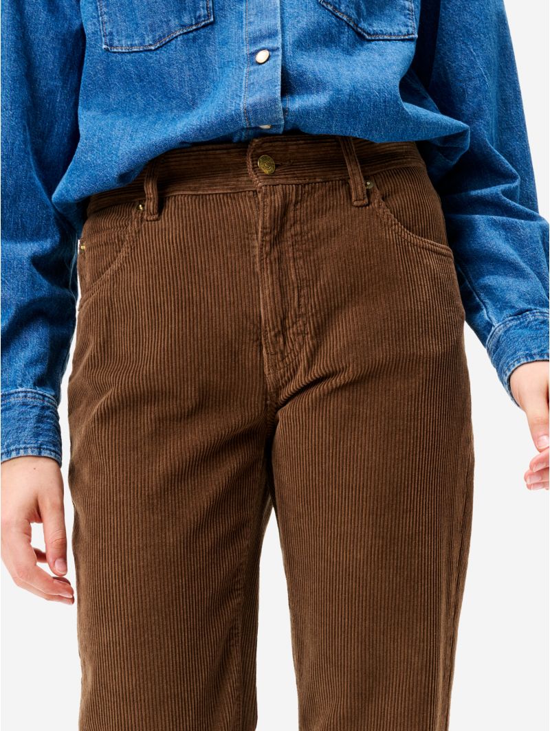 Anya bootcut mid rise direct dyed