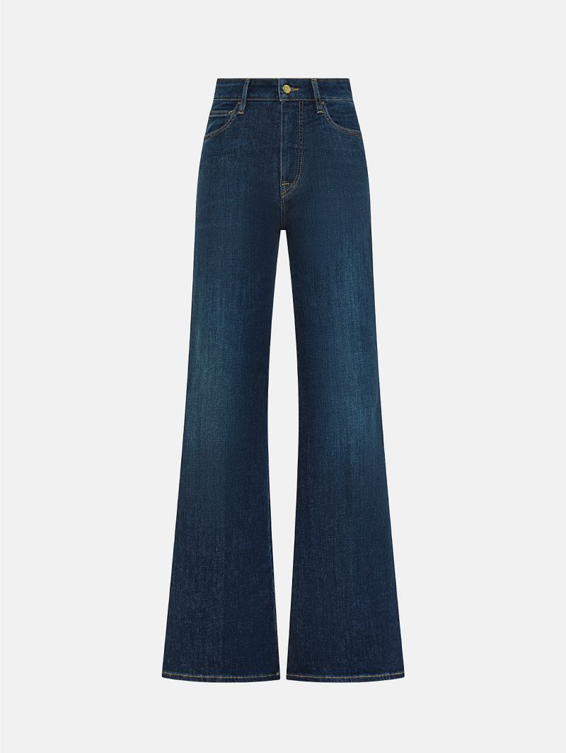 Flaire high rise flared dark vintage