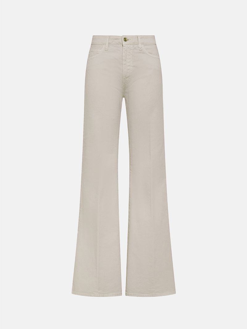 Flaire high rise flared direct dyed