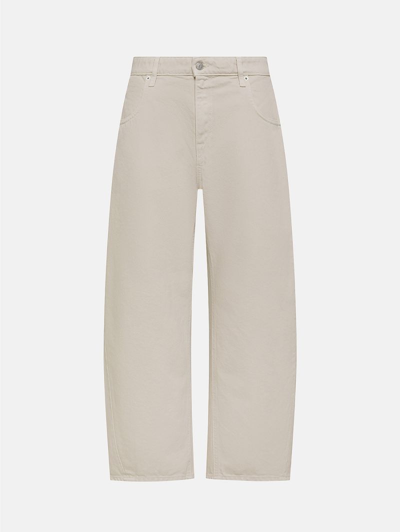Aida crop super fitted low waist cropped curve leg direct dyed