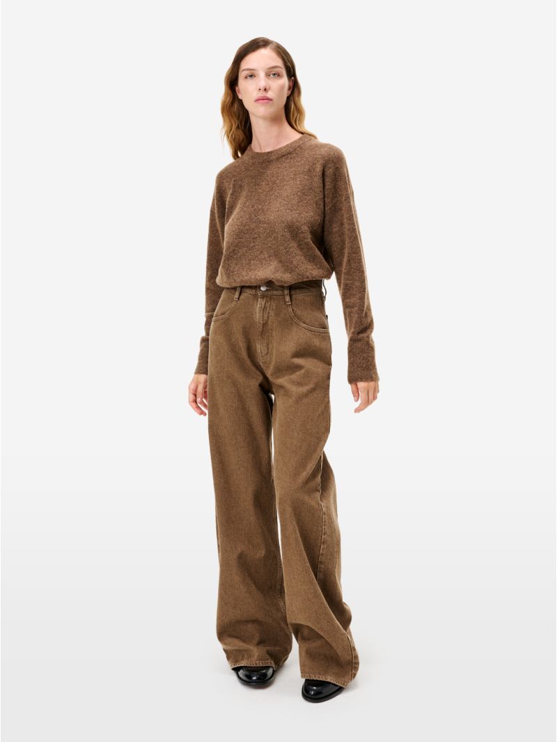 Camel loose-fit Emily jeans