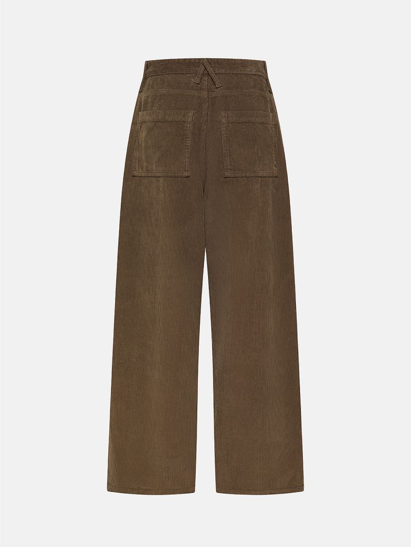 Dora high rise barrel leg direct dyed