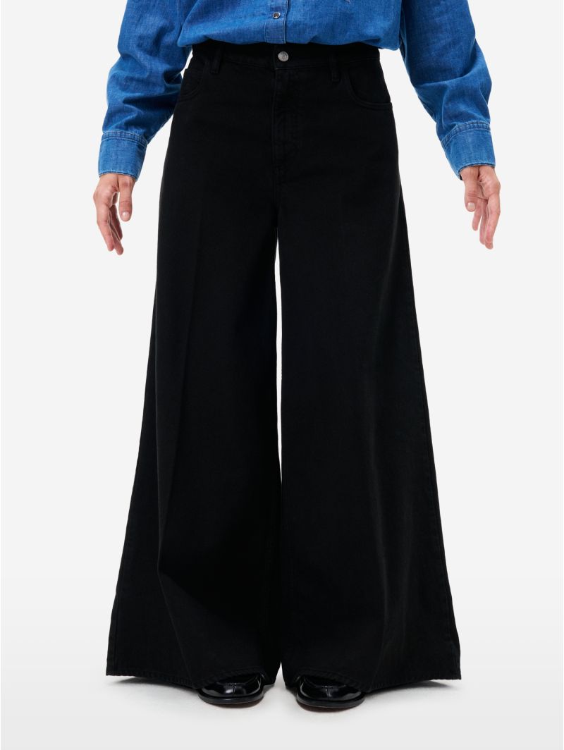Anna wide pant direct dyed
