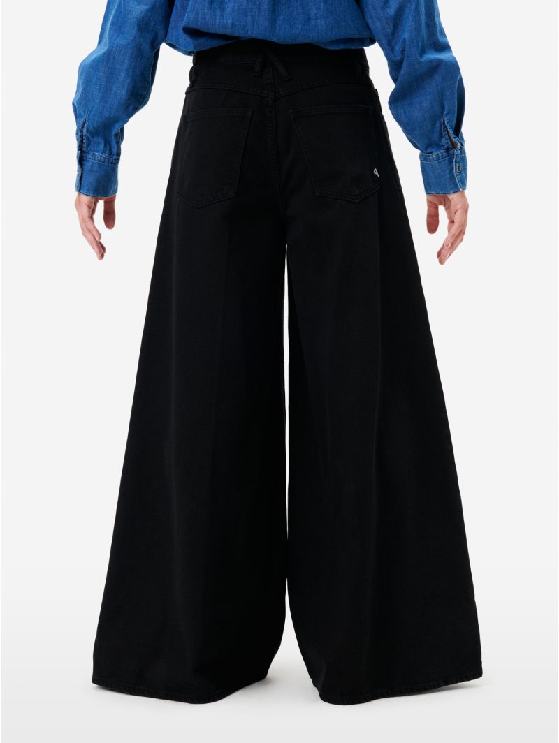 Anna wide pant direct dyed
