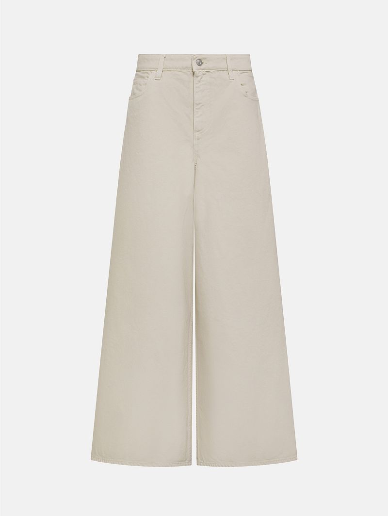 Anna wide pant direct dyed