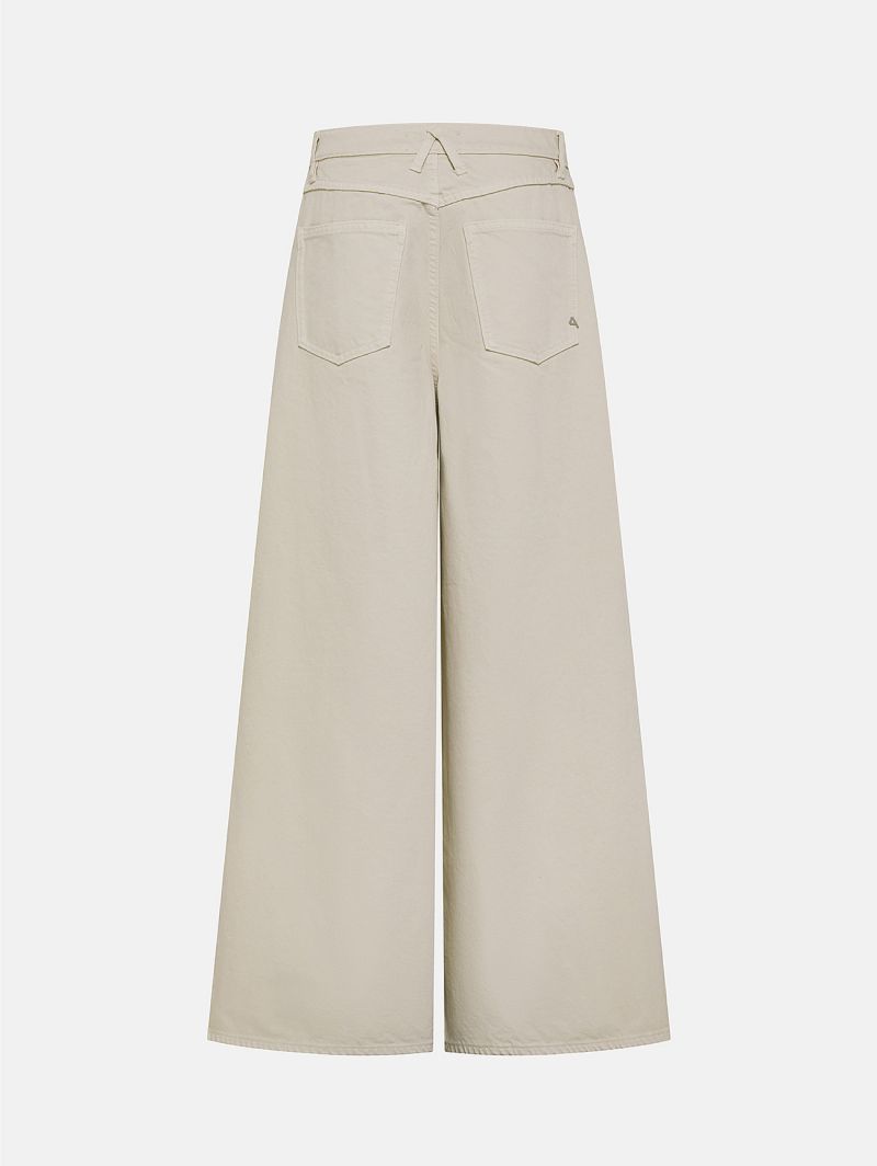 Anna wide pant direct dyed