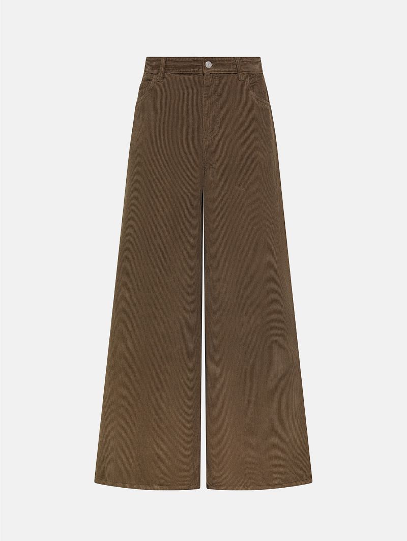Anna wide pant direct dyed