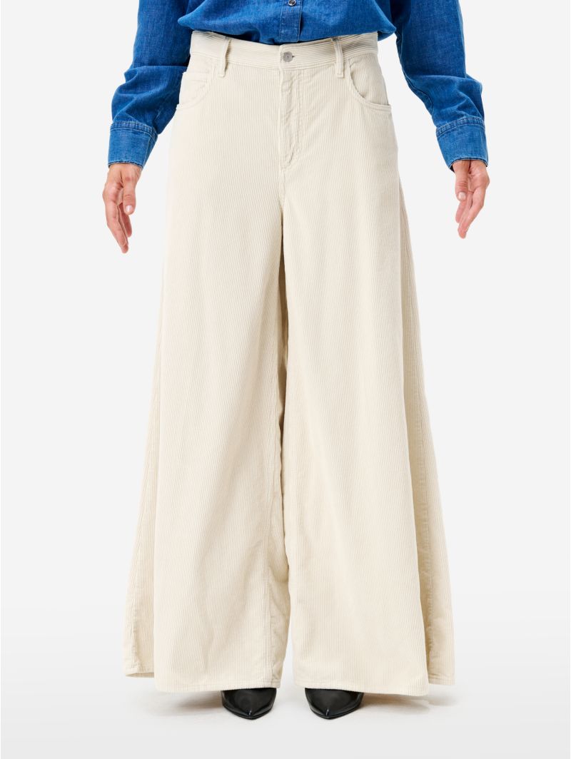 Anna wide pant direct dyed