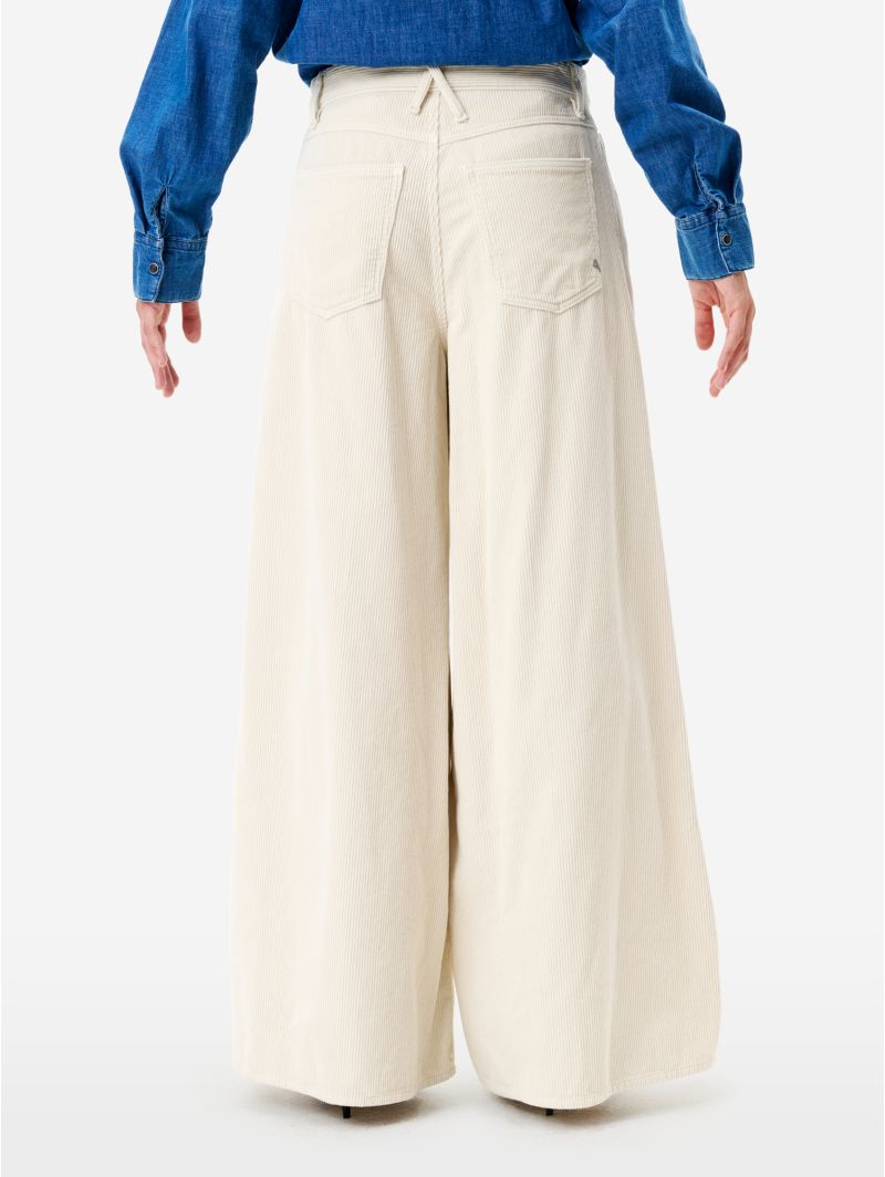 Anna wide pant direct dyed