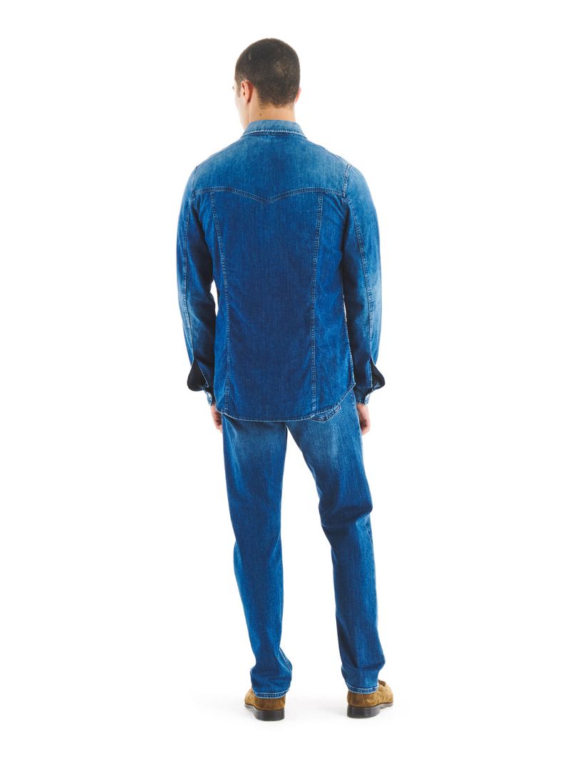 TRUCK ICON SHIRT POMICE STONE WASH