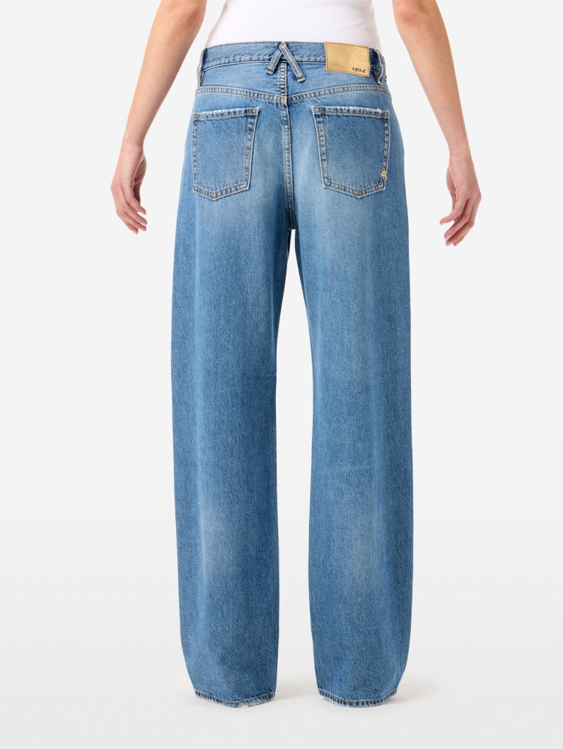 Mila low rise '90s fit mid tone natural vintage