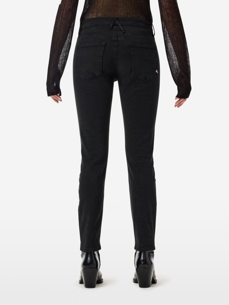 Body slim high rise direct dyed